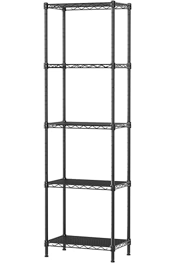 Photo 1 of  5-Shelf Storage Shelves, Adjustable Shelving Unit Wire Shelving Metal Shelves