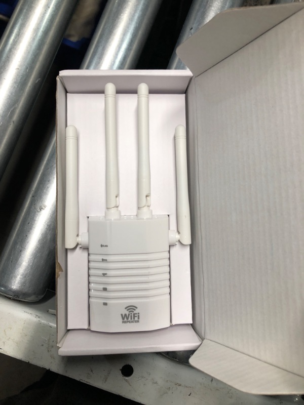 Photo 2 of (READ FULL POST) WiFi Range Extender Signal Booster up to 12880sq.ft and 105 Devices, WiFi Amplifier WiFi Range Extender, WiFi Extenders Signal Booster for Home, Internet Repeater with Ethernet Port