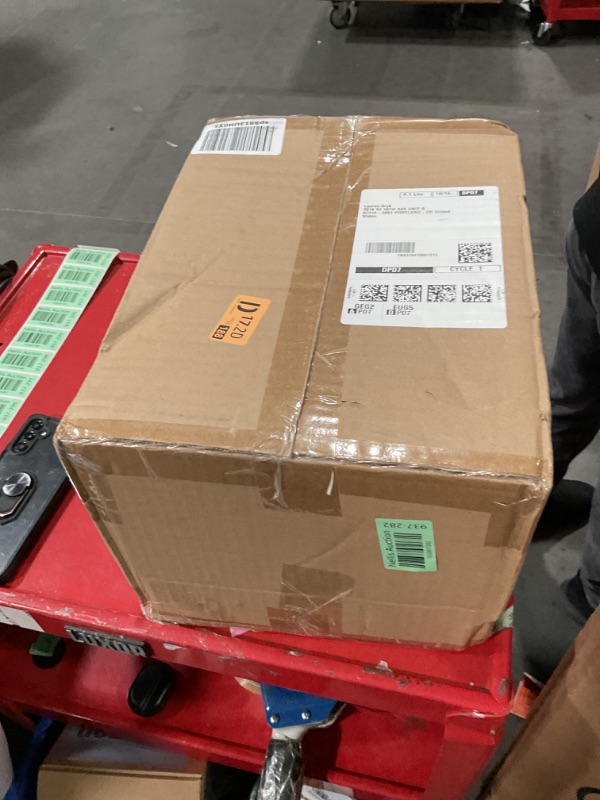 Photo 1 of Citylife 4 Packs Portable Project Case, Clear File Box with Snap Lid, Stackable Plastic Organizers for Craft Projects, Letters, A4 Paper, Cards, and Photos