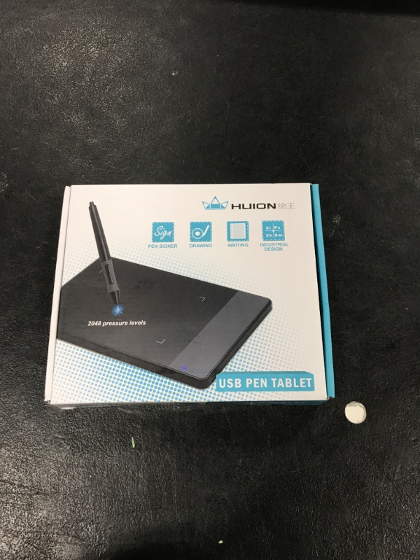 Photo 1 of Huion  Osu Tablet Drawing Tablet, Graphics Tablet with Digital Stylus, 4 x 2.23 inches Pen Tablet for Digital Art, Design & Animation, Work with Mac, PC