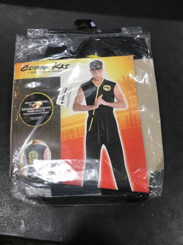 Photo 2 of Party City Cobra Kai Halloween Costume for Adults