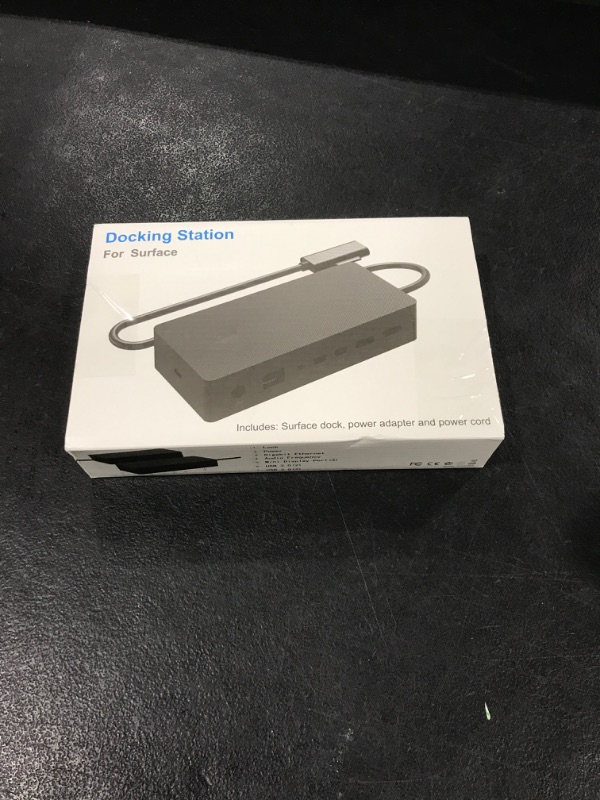 Photo 1 of Surface Dock,Surface Pro Docking Station with 90W Power Supply,Gigabit Ethernet,Mini DP*2,USB 3.0 * 4,Audio Compatible with Surface Pro 7/X/6/4/3/2017,Laptop 5/4/3/2,Laptop go,Book 2/1,Surface Go 2/1