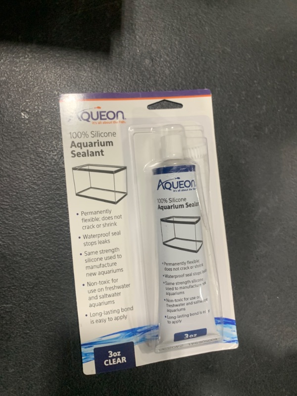 Photo 2 of Aqueon Silicone Sealant Clear 3 Ounces