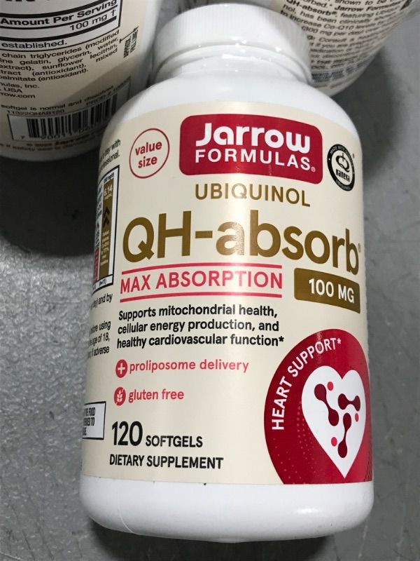 Photo 1 of QH-Absorb 120 Softgels by Jarrow Formulas
