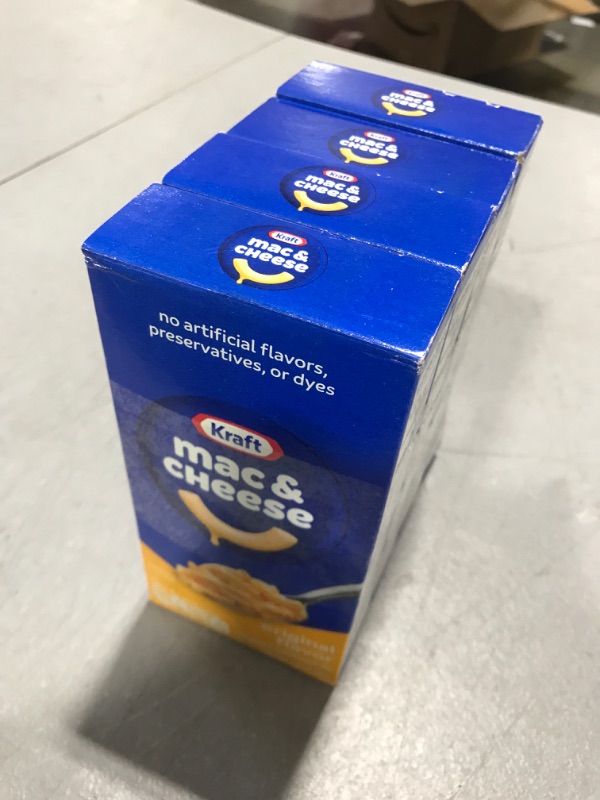 Photo 2 of Kraft Original Macaroni and Cheese Dinner (4 ct Pack),  BB 01/2025