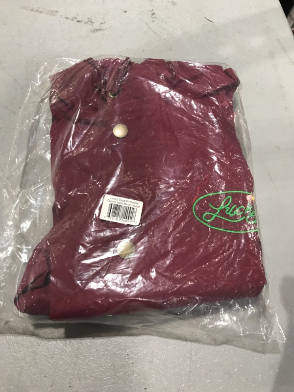 Photo 2 of Exclusive Lucky Daye Exclusive Coaches Jacket, Maroon, Medium