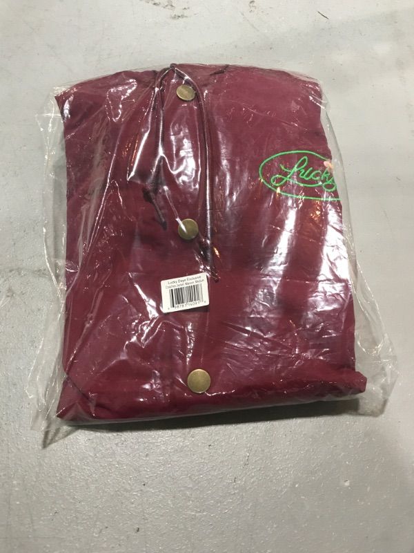 Photo 2 of Exclusive Lucky Daye Exclusive Coaches Jacket, Maroon, Medium