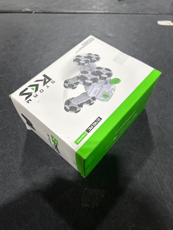 Photo 1 of UJYY 8WD Stunt RC Car, 2.4Ghz Remote Control Cars, 360°Rotation Racing Drift RC Car with Spray and Cool LED Lights, 2 Batteries 60+Min,Christmas New Year Birthday Gifts for Boys Girls Kids Age 6+