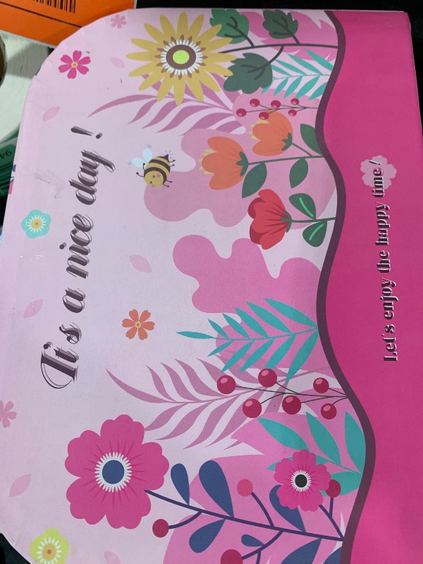 Photo 1 of 68Pcs Tea Party Set for Little Girls,PRE-World Princess Tea Time Toy Including Dessert,Cookies,Doughnut,Teapot Tray Cake, Tablecloth & Carrying Case,Kids Kitchen Pretend Play for Girls Boys Age 3-8