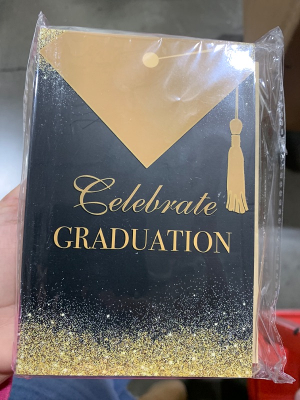 Photo 1 of AMZAI Graduation Cards, Graduation Cards 2024 with Envelopes and Gold Foil, 24 Pack Bulk Graduation Greeting Cards, Grad Gift Card for College & High School Graduation Party Decoration