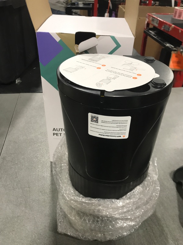 Photo 1 of PETULTRA Automatic Cat Feeders for 2 Cats: Dual Cat Feeders with 2.4G WiFi App Remote Control and HD Camera| 2-Way Audio Time Auto Pet Feeder for Multiple Cats- Detachable Clean- with Desiccant Bag