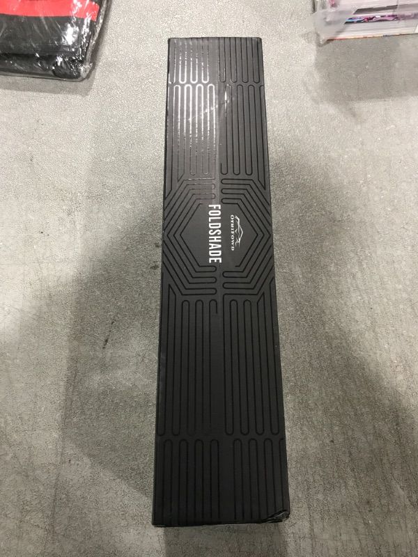 Photo 1 of OtriFowd Foldshade Tesla Model Y & Tesla Model 3 Windshield Sun Shade Umbrella, Retractable Sunshades for Front Window Block UV Rays Heat Keep Cool Protect Interior Easy Installation and Storage