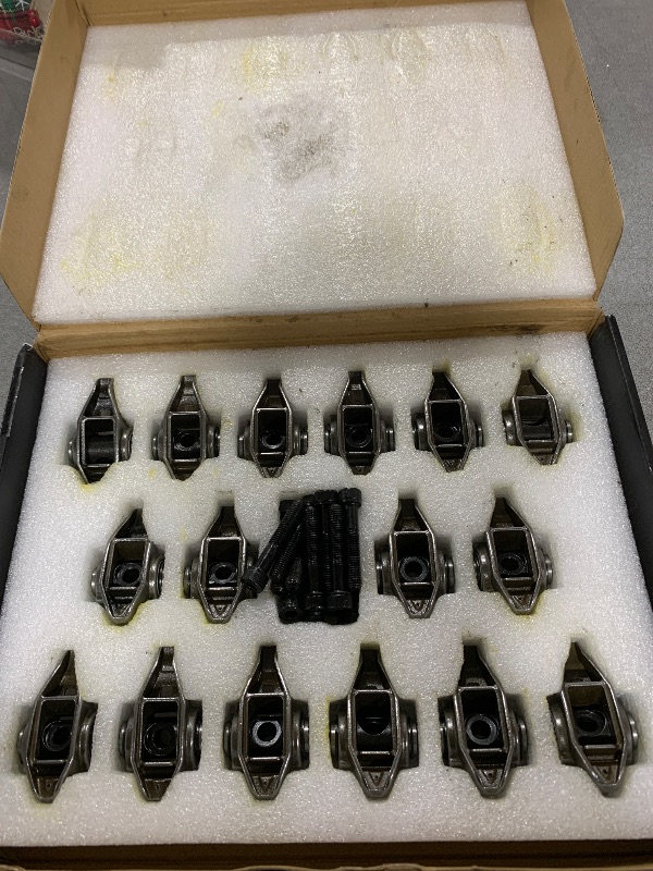 Photo 1 of LVOUP Rocker Arms and Bolts with Trunion Kit Installed Compatible with GMC Chevy LS1 LS2 LS6 LR4 Vortec 5300 LQ4 LQ9 LM7 L59 LM4 L33 4.8/5.3/5.7/6.0 Engines 10214664