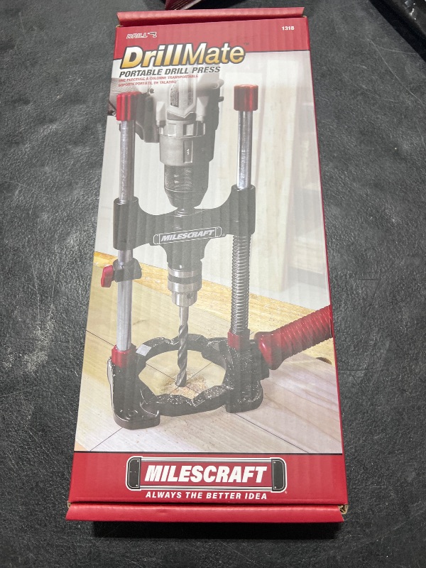 Photo 2 of Milescraft DrillMate Portable Drill Guide 1 pk