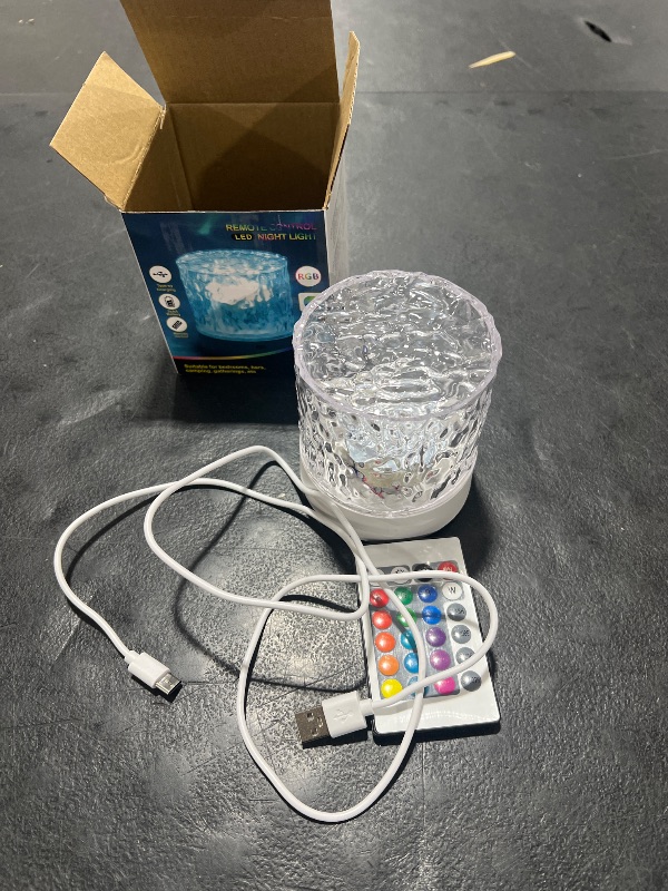 Photo 1 of Ocean Wave Ceiling Projector,16 Colors Ocean Wave Light Projector, Water Ripple Ambient Night Light with Remote, Touch Control Aurora Projector for Bedroom,Room Decor,Kids Room (Classic Round)