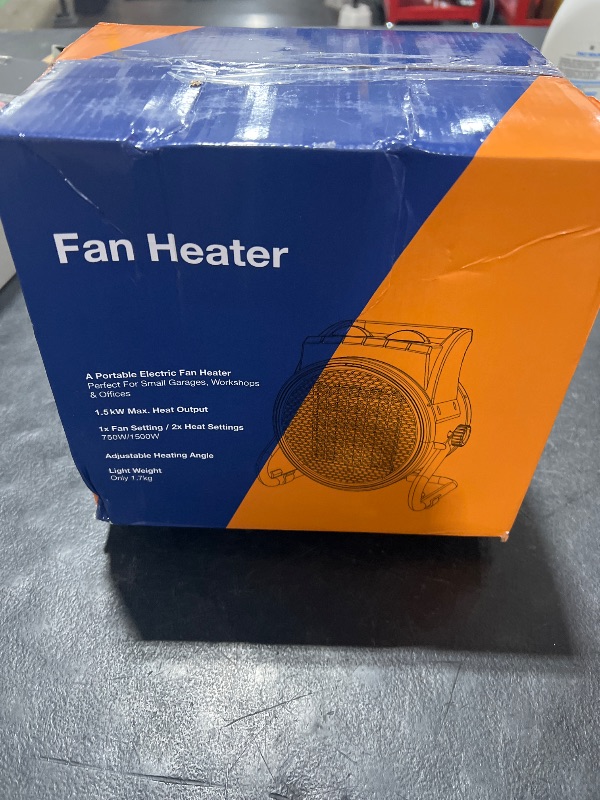 Photo 1 of FAN HEATER Greenhouse Heater with Thermostat - Portable Patio Outdoor Heater for Green House, Overheating Protection, Fast Heating, Outdoor Heater For Greenhouse, Garage Outdoor Use