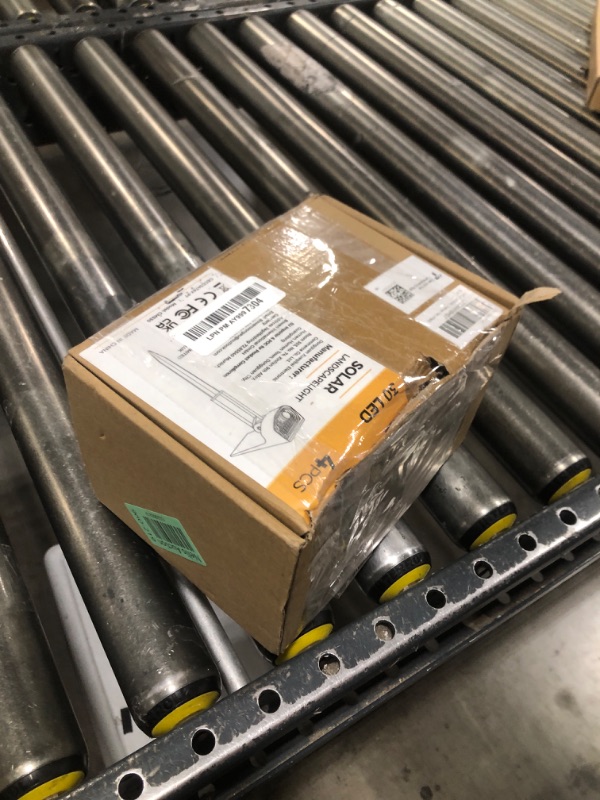 Photo 1 of AloftSun Solar Motion Sensor Outdoor Lights, 30 LEDs Spot Lights with Motion Detector, IP68 Waterproof Solar Motion Lights for Outside, 3 Modes Solar Landscape Lights for Pathway Yard, 4 Pack