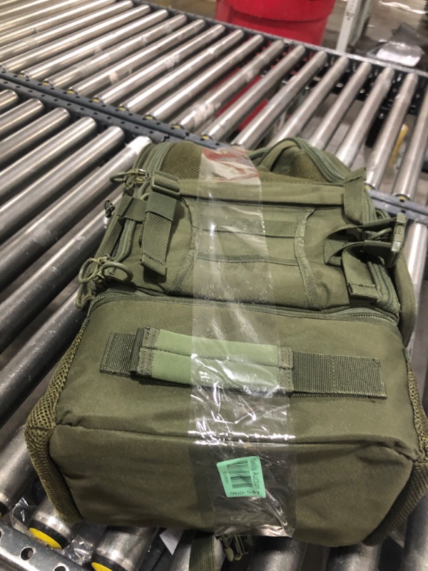 Photo 1 of Large Fishing Backpack with Cooler for 3 Tackle Boxes Fishing Bag with Rod Holders Fishing Gear and Equipment for Fishing Camping Hiking