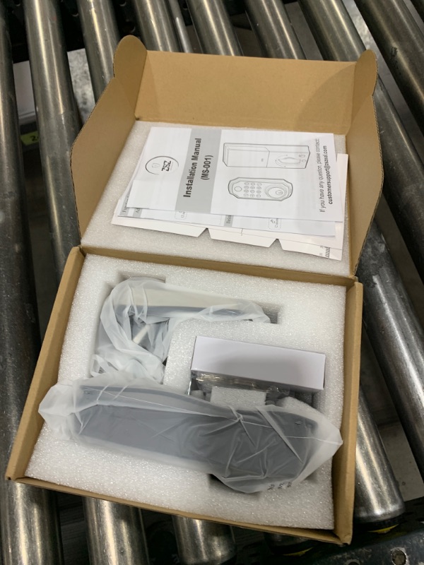 Photo 1 of ZSZ Smart Locks for Front Door, Keyless Entry Door Lock with Fingerprint, Keypad & Code Unlock, No App/Internet Needed, Auto Lock, Function Setting with Voice, Install in 90 Seconds, Low-Battery Alert