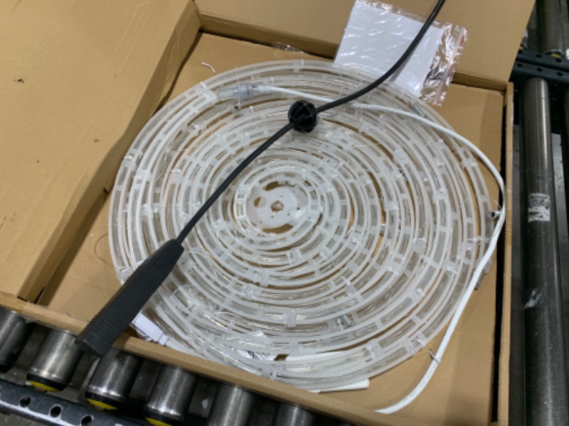 Photo 1 of LED Christmas Tree 7ft, Green Red Double Spiral Tree Light Christmas Deorations Outdoor, 8 Dynamic Lighting Effects ETL Listed Outside Lighted Tree Holiday Displays for Porch Yard Lawn