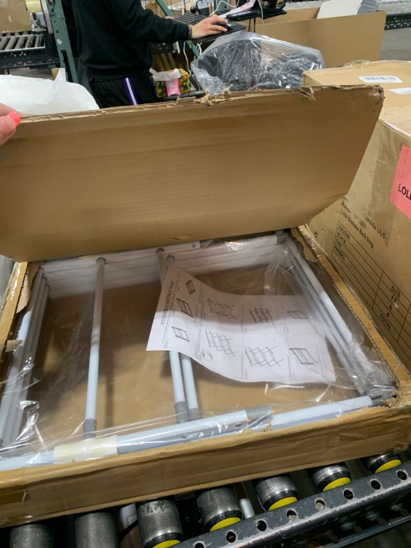 Photo 1 of APEXCHASER Clothes Drying Rack, 3-Tier Laundry Drying Rack for Clothes, Expandable Metal Clothing Dryer, Collapsible Towel Rack, Air Drying Rack, White