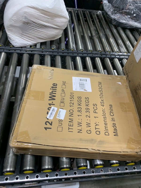 Photo 1 of APEXCHASER Clothes Drying Rack, 3-Tier Laundry Drying Rack for Clothes, Expandable Metal Clothing Dryer, Collapsible Towel Rack, Air Drying Rack, White