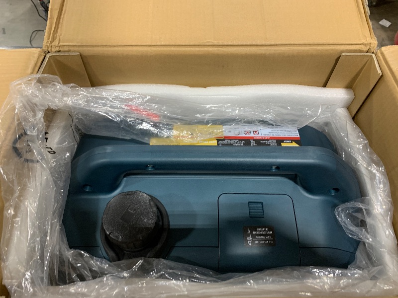 Photo 1 of HEOMAITO Dual Fuel Portable Inverter Generator 4300W Gas & Propane Powered, Ultra Quiet Lightweight with CO Sensor Digital Dispaly Parallel Capability EPA Compliant for Camping RV Backup Home Use, USED, SMELLS LIKE GAS