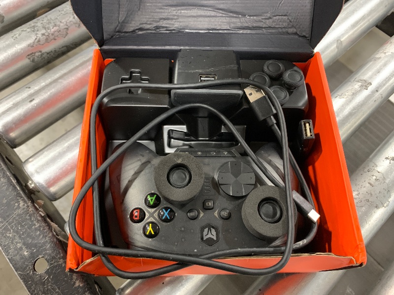 Photo 1 of PC Controller, BIGBIG WON Wireless Controller Motion Control, Hall Trigger, ALPS Joystick, 3.5mm Audio, Gaming Controller for PC Windows/Android/iOS/Switch Pro Controller (Rainbow 2 Pro&Charging Dock)