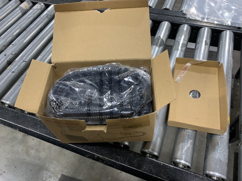 Photo 1 of Dreyoo Dog House Heater with Thermostat, Pet House Heater with 6FT Anti Chew Cord and Safe Overheat Protection, 2 Heating Mode (200/400W) Pet House Furnace for Dogs Chicken Coops Rabbits(Black,1 Pc)