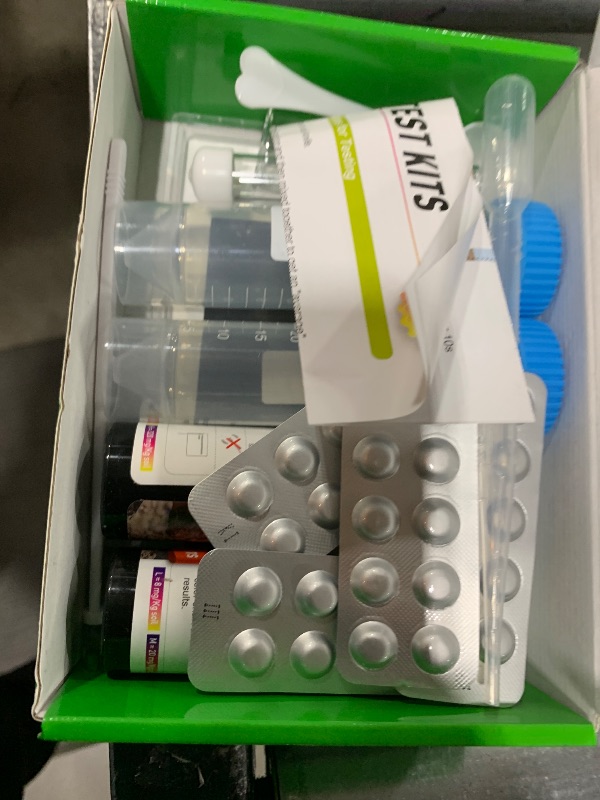 Photo 1 of PooTe Soil Test Kit - 4-in-1 Soil Testing Kit with Test Tube & Tablets - 40 Tests Upgraded Accurate Tester for pH Nitrogen Phosphorus & Potassium in Garden Lawn Yard Vegetable