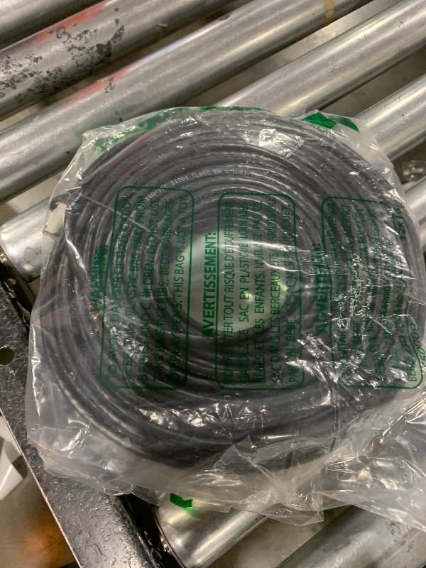 Photo 1 of Cable Matters 10Gbps Snagless Long Shielded Cat6A Ethernet Cable 125 ft (SSTP, SFTP Shielded Ethernet Cable, Shielded Cat6 Cable, Cat 6 Shielded Network Cable) in Black