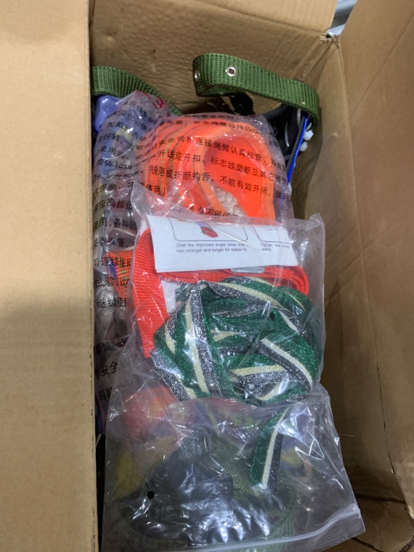 Photo 1 of RANLOVE Tree Climbing Spikes Set, 304 Stainless Steel Adjustable Tree Climbing Spike 2 Gears and Non-Slip Pedal, Tree Climbing Spikes Tool for Climbing Trees, Picking Fruit (Plastic)