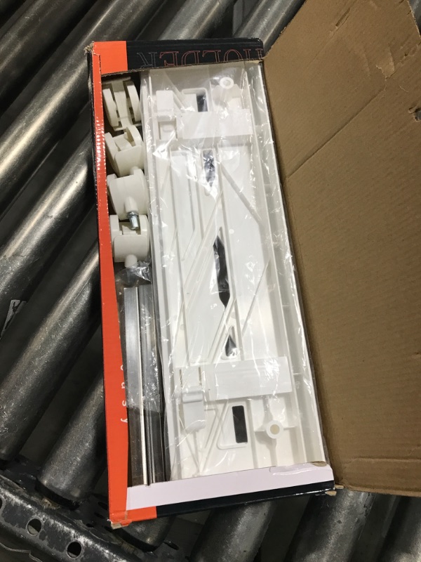 Photo 1 of Adjustable Mobile CPU Stand, Ventilated Computer Tower Stand PC Tower Stand with 4 Caster Wheels Fits Most PC, Under Desk CPU Holder PC Floor Cart PC Riser for Gamers and Students (White)