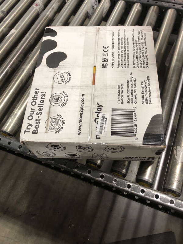 Photo 1 of Move2Play, Giraffe Basketball Hoop & Soccer Goal Activity Center | 30+ Sounds & Lights | 1, 2, 3+ Year Old Christmas Gift & Birthday Present | 6, 12, 18, 24+ Month Toy For Baby, Toddler, Boys, & Girls