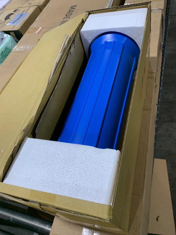 Photo 1 of iSpring Whole House Water Filter System, Reduces Sediment, Iron, Hydrogen Sulfide, PFAS, Lead, Chlorine, Chloramine, Manganese, 3-Stage Whole House Water Filtration System