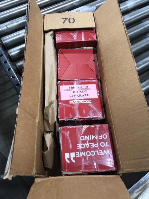 Photo 1 of eMACROS Long Range Solar Wireless Driveway Alarm Outdoor Weather Resistant Motion Sensor & Detector-Security Alert System-Monitor & Protect Outside Property