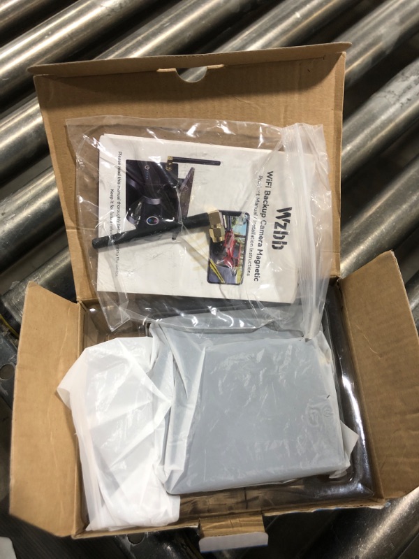 Photo 1 of Wireless Backup Camera Solar Magnetic: WiFi Cordless Scratch-Free Hitch Trailer Truck Rear View Camera HD 1080P No Drilling Small RVs Car Reverse Cam Night Vision Connect Phone - Wzbb V6