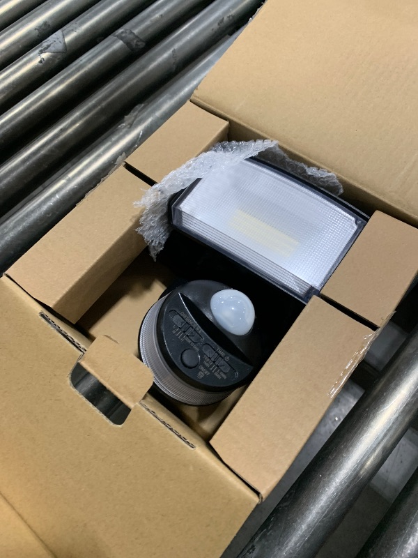 Photo 1 of LUTEC 74W 8000 Lumen Motion Sensor Outdoor Lights, 5000K Daylight, IP65 Waterproof Flood Lights Outdoor with Night Light, Dusk to Dawn Motion Detector Security Lights for Outside Garage, Yard-Black