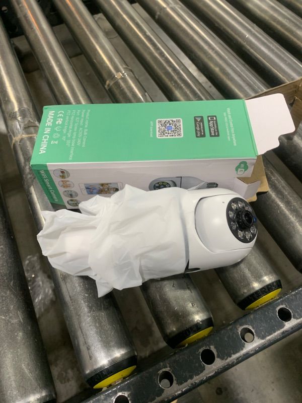 Photo 1 of WESECUU Light Bulb Security Camera -5G& 2.4GHz WiFi 2K Security Cameras Wireless Outdoor Motion Detection and Alarm,Two-Way Talk,Color Night Vision,Human Detection, Bulb Camera Compatible with Alexa