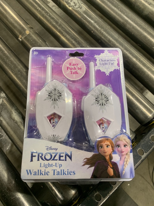 Photo 2 of  eKids Disney Frozen Walkie Talkies for Kids, Long Range Two Way Radios Designed for Fans of Frozen Toys 