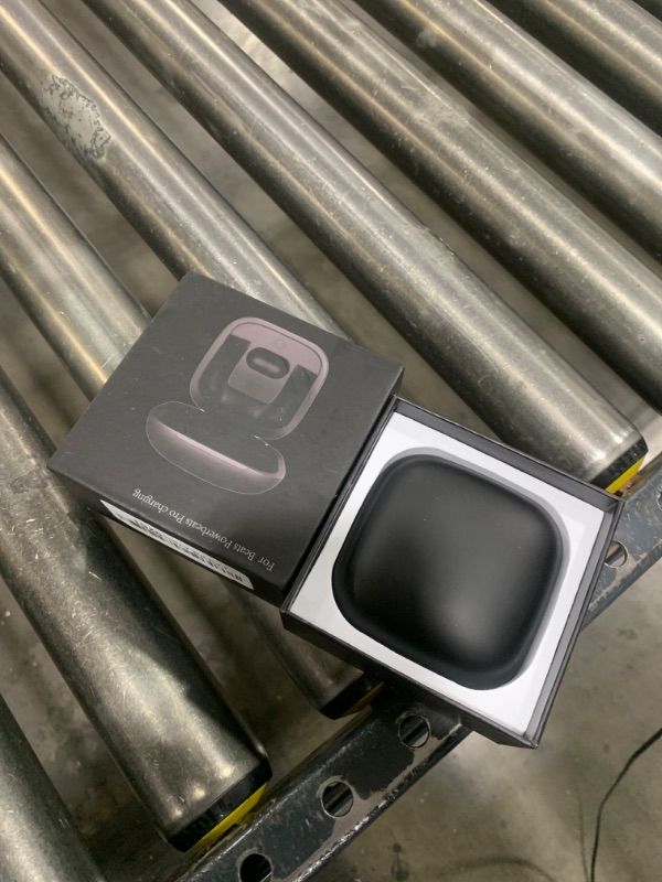 Photo 2 of Charging Case Replacement Compatible with Powerbeats Pro with Bluetooth Pairing Sync Button and 700mAh Built-in Battery (Not Include Power Beats Earbuds) Black