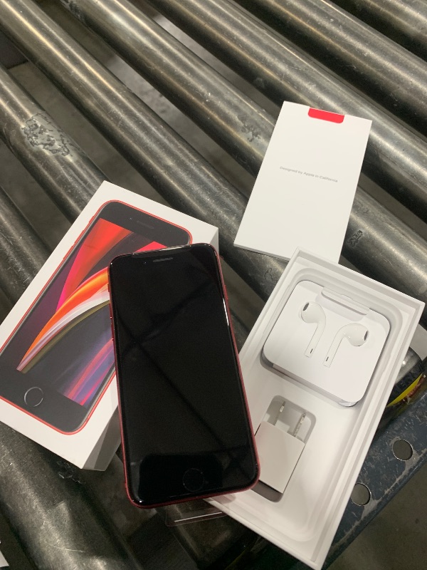 Photo 2 of Apple iPhone SE (256GB, (Product) RED) [Locked] + Carrier Subscription, CRICKET WIRELESS