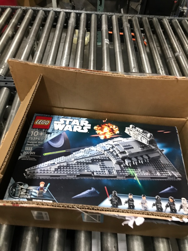 Photo 2 of LEGO Star Wars Imperial Star Destroyer Buildable Starship Set, Star Wars Toy for Kids with Darth Vader & 25th Anniversary Minifigure Cal Kestis, Star Wars Gift for Boys, Girls and Fans, 75394