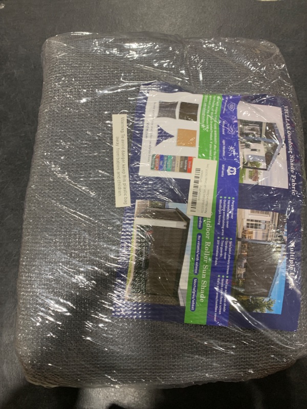 Photo 1 of VICLLAX Shade Fabric Sun Shade Cloth Privacy Screen with Grommets for Patio Garden Pergola Cover Canopy 10x20 FT, Grey