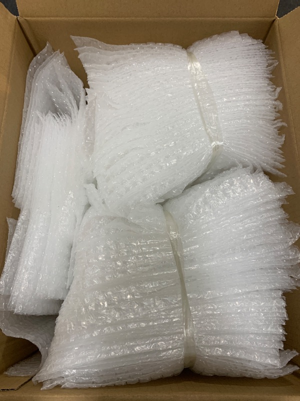 Photo 2 of 150 Pieces Bubble Pouches Wrap Bags, 6"x8" Clear Bubble Out Bags, Double Layer Shockproof Protective Cushioning Bags, Thickened Packaging Bubble Wraps for Handling, Shipping, Storage and Mailing