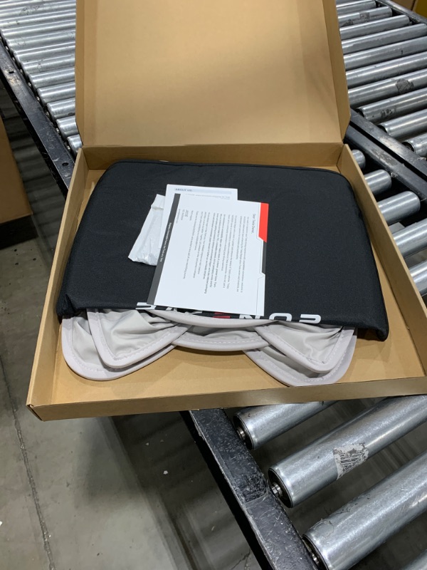 Photo 1 of BASENOR Tesla Model 3 Sunshade Front & Rear Glass Roof Sun Shades Top Window Sun Protection for 2017-2020 Model 3 Interior Accessories Grey