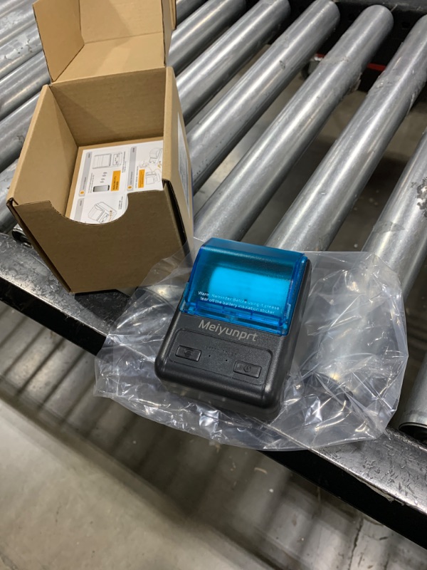 Photo 1 of Meiyunprt Receipt Printer Bluetooth Portable Thermal POS Receipt Printer for Small Business 58mm Wireless Mini Mobile Receipt Printer for Android & Windows