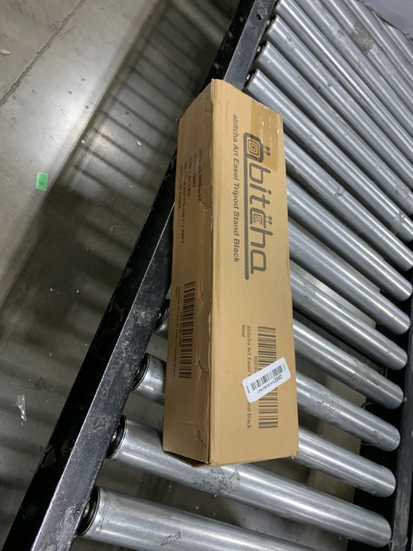 Photo 1 of Art Painting Display Easel Stand - Portable Adjustable Aluminum Metal Tripod Artist Easel with Bag, Height from 17" to 66", Extra Sturdy for Table-Top/Floor Painting, Drawing, and Displaying, Black