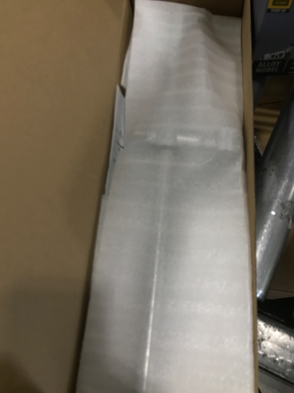 Photo 1 of Shower Slide Bar Adjustable Handheld Shower Head Holder Wall Mount - 15inch All-Metal Shower Head Slide Bar Compatible with Bathroom Drill Free Glue Installation - Polished Chrome