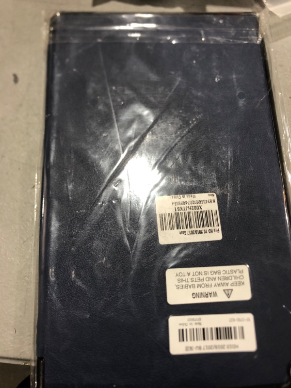 Photo 1 of All-New Fire HD 10 2019 9th Generation Case- Ratesell Premium Folio Smart-Shell Stand Case Cover with Auto Sleep/Wake for All-New Fire HD 10 (7th Generation, 2017 Release) Navy Blue